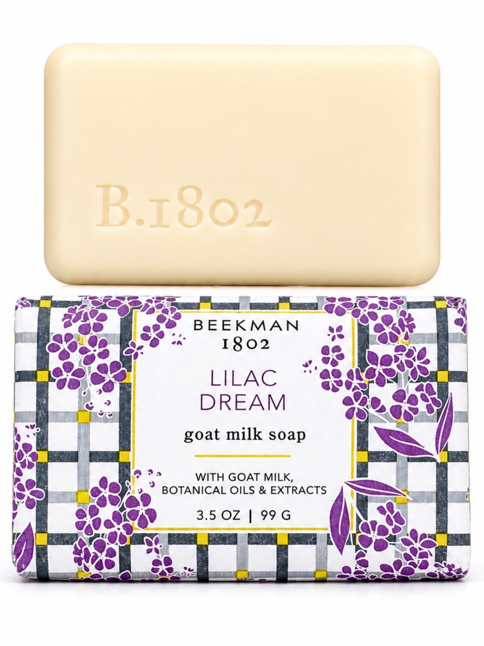 Beekman 1802 Lilac Dream Goat Milk Soap 3.5 oz New Sealed